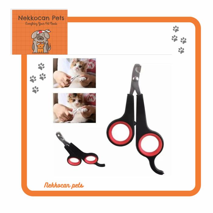 Gambar gunting kuku kucing anjing bisa buat kitten dan puppy dari Nekkocan Pets Kota Administrasi Jakarta Timur Tokopedia
