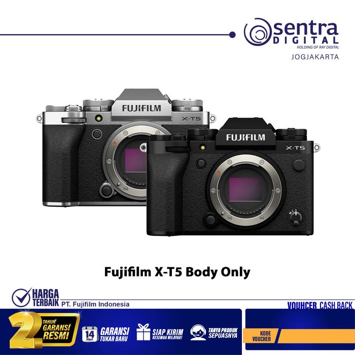 Gambar Fujifilm X-T5 | Xt5 Mirrorless Camera (Body Only) dari Sentra Digital Kota Surabaya Tokopedia