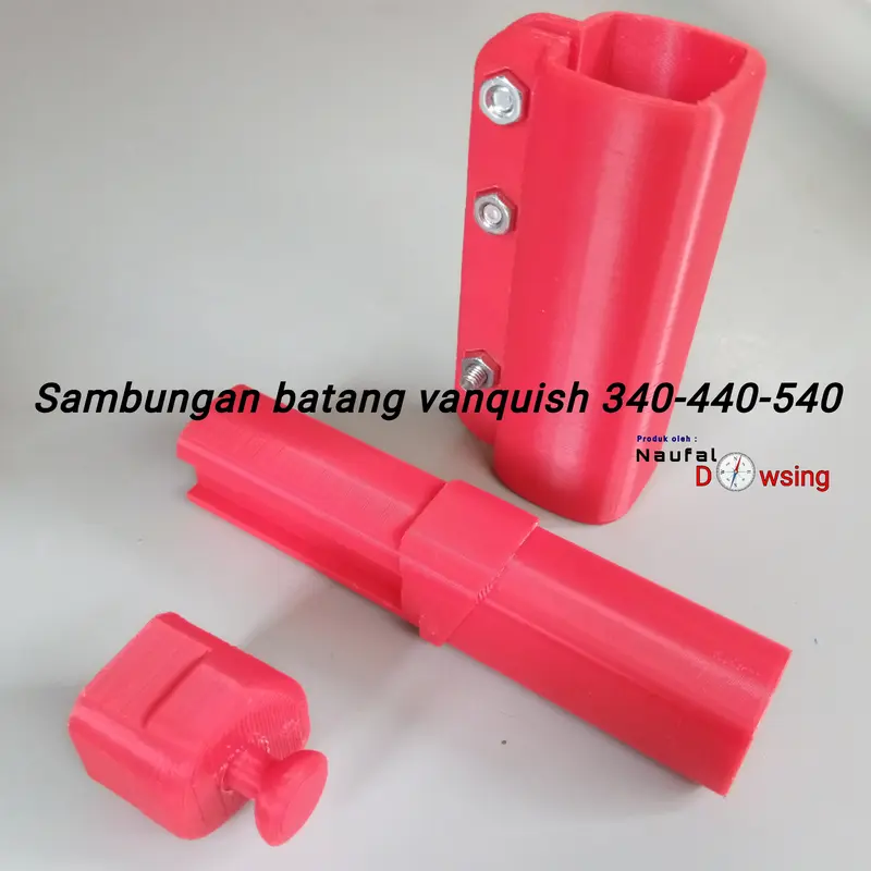 Sambungan/konektor shaft/pipa Minelab Vanquish 340, 440, 540
