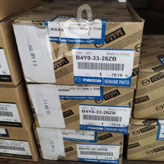 Gambar Kanvas Rem Mazda 3 CX3 2013 2017 DEPAN dari Mazda Cipta Inovasi Kab. Tangerang Tokopedia
