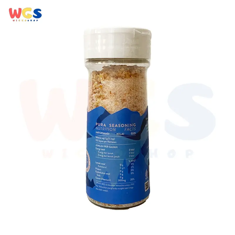 Pura Garlic Himalayan Salt 125g - Garam Himalayan dengan Bawang Putih 1