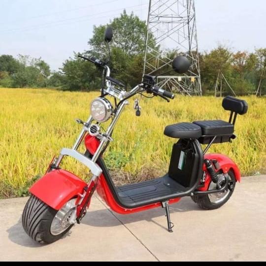 Gambar Scooter City / CityCoco Harley 1500 Watt 60 Volt 12 A Baterai Lithium dari Jan share Kota Administrasi Jakarta Timur Tokopedia