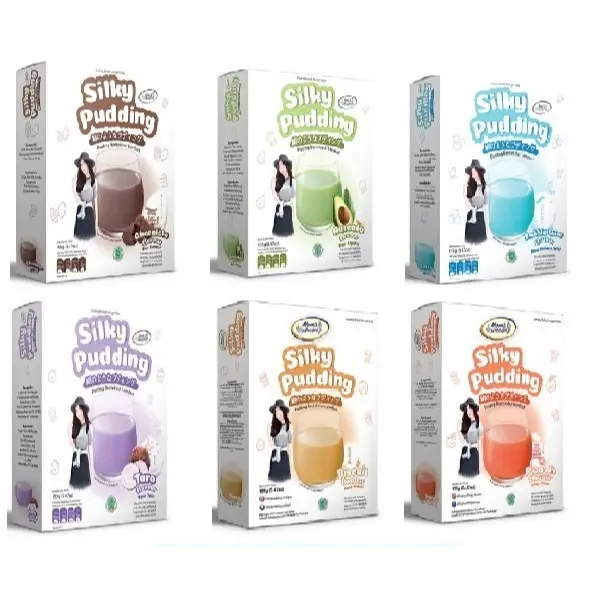 Silky Pudding Lembut Forisa Mom's Recipe 155 gr All Varian Rasa HALAL