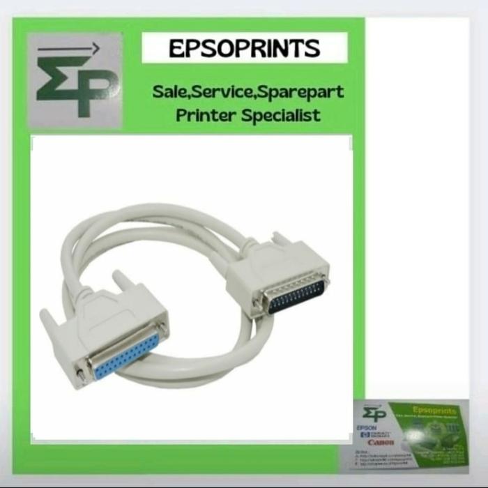 Gambar Kabel Lpt paralel Male to Female Db25 dari EPSO PRINTS Kota Administrasi Jakarta Pusat Tokopedia