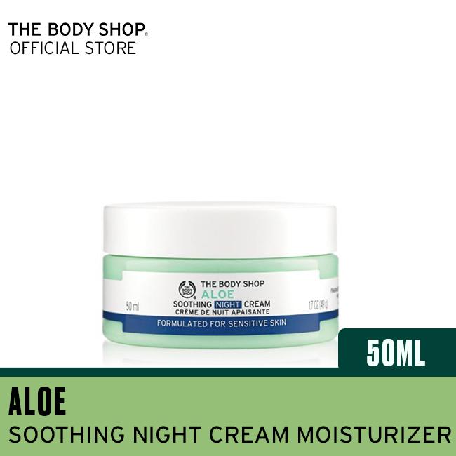 Gambar The Body Shop Aloe Night Cream 50ml dari The Body Shop Indonesia Store Kota Tangerang Selatan Tokopedia