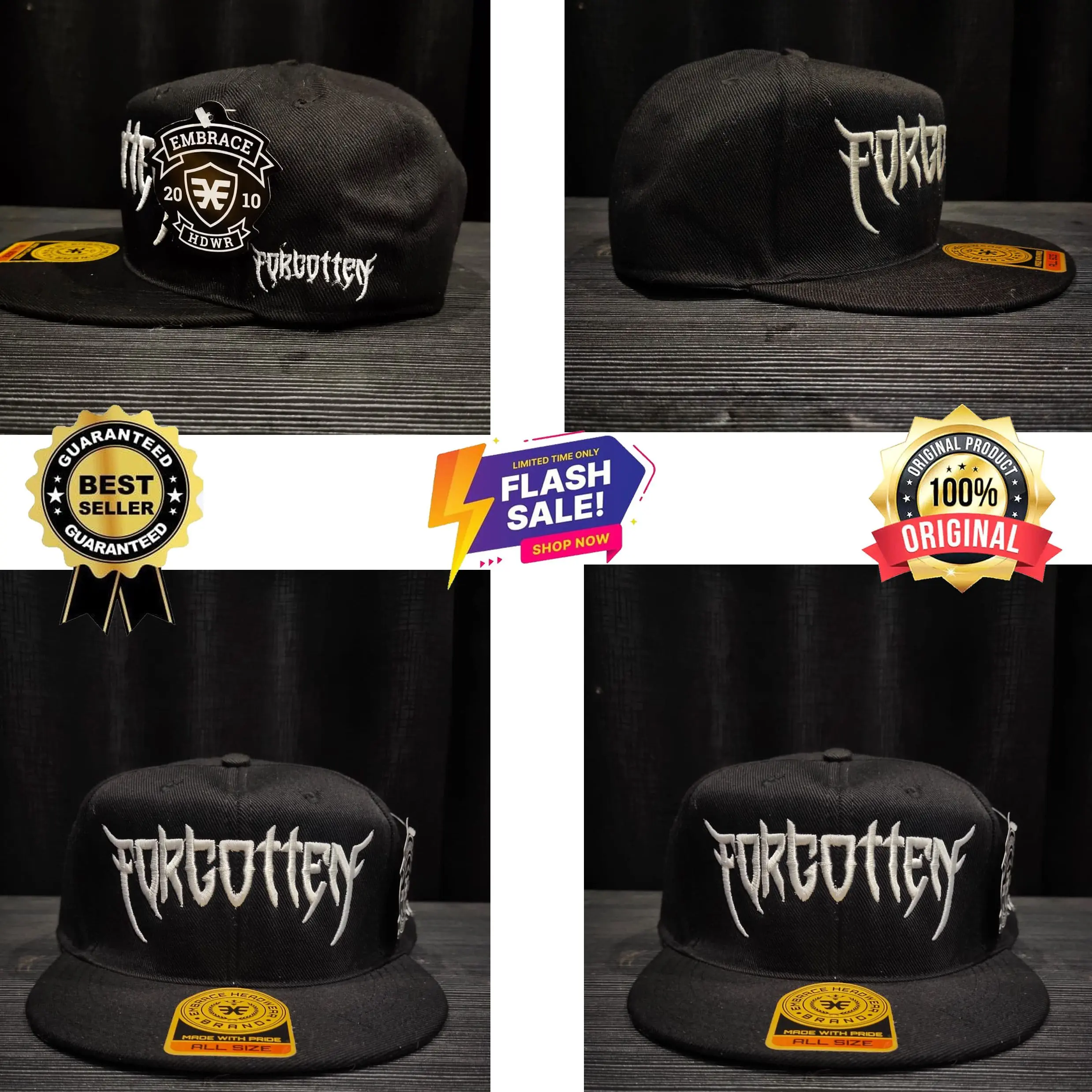 Topi Distro Original Forgoten Snapback Baseball