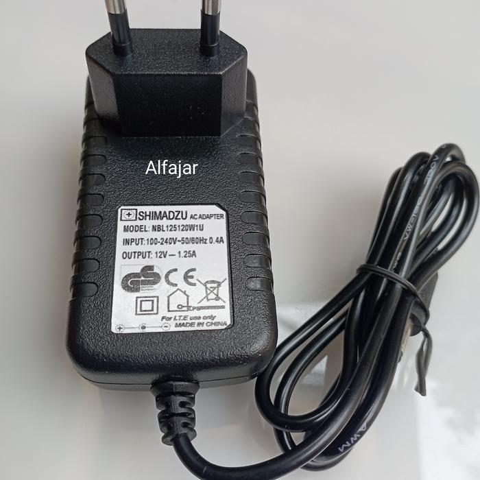 Jual Adaptor Charger 12V 1,25A SHIMADZU Minus Dalam - Kab. Indramayu ...