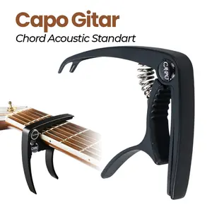 Capo Gitar SLOZZ Chord Acoustic Standart Aluminium Alloy Black