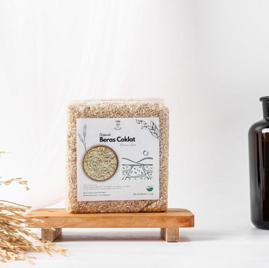 Gambar Lingkar Organik Beras Coklat Pecah Kulit 1kg - Beras Organik - TaniBerasCoklat dari Alora Essential Kota Administrasi Jakarta Utara 4 Tokopedia