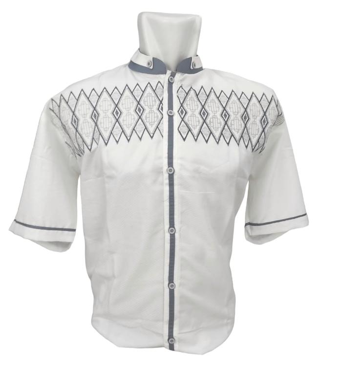 Gambar Kemeja Koko XXL XXXL 2XL 3XL 4XL Size Jumbo Besar Putih Lengan Pendek dari Toko Majang Kab. Bandung Tokopedia