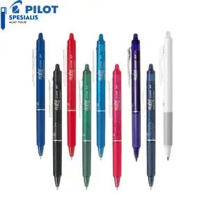 Pilot Frixion Ball Clicker 0.5 & 0.7 Pulpen tinta yang dapat dihapus
