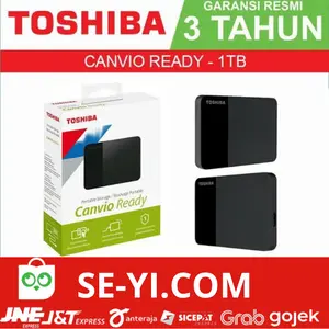 HDD Hardisk External Toshiba 1TB Canvio Ready Basics USB 3.0 Original