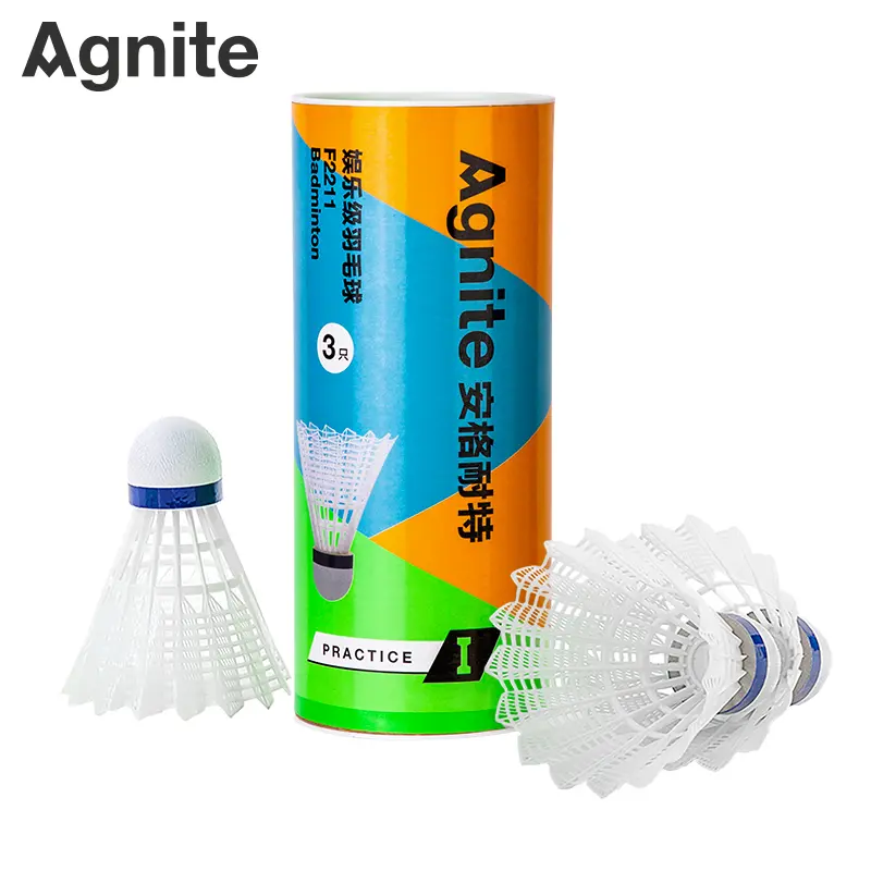 Agnite Kok Badminton / Kok Bulutangkis / Shuttlecock Nylon Isi 3 F2211 6