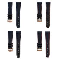 Gambar Tali Jam Tangan 22mm Rubber Strap Curved End and Line Stitch 8078.22 - 8078.22 HJ dari Watch Band N strap Kota Surabaya 3 Tokopedia