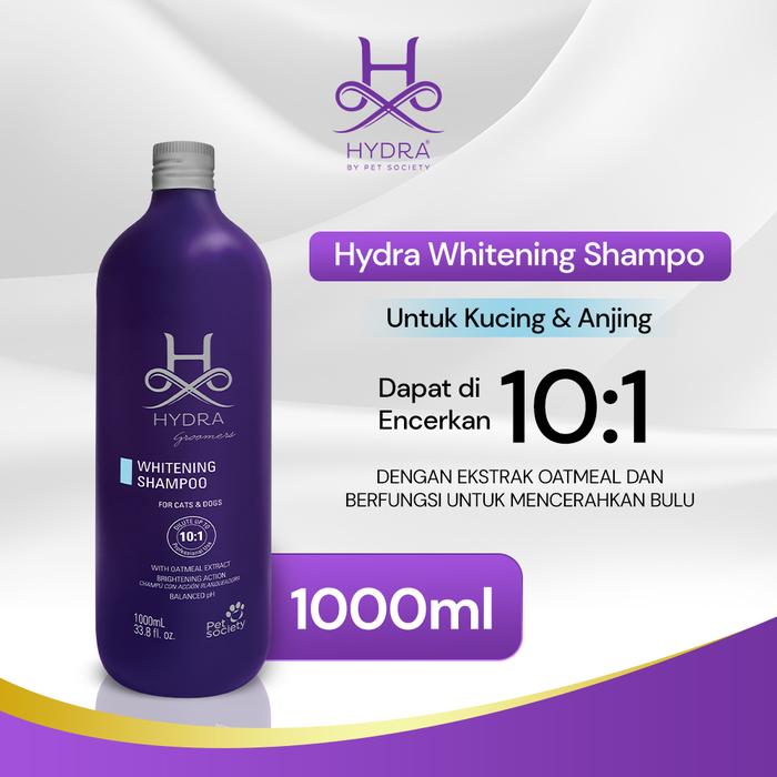 Gambar Shampoo Pemutih Bulu Anjing Kucing HYDRA Groomers Whitening Shampoo - 200 ml dari Petsgoldenstore Kota Tangerang Tokopedia