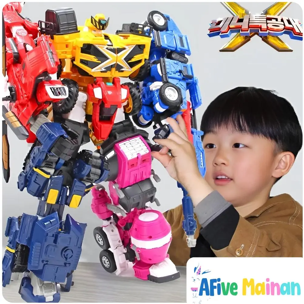 Terbaik !! [AFive] Robot Action Figure | Mainan Anak Laki Laki Robot |