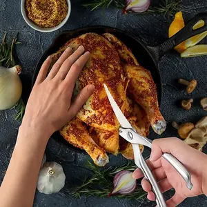 Gunting Tulang Dapur Stainless Serbaguna - Meat Bone Kitchen Scissors