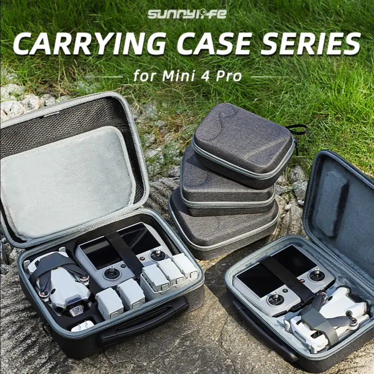 Sunnylife Carrying Case Combo Bag Hard Travel Case DJI Mini 4 Pro 0