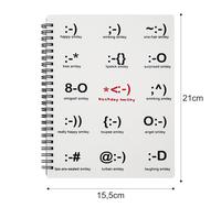 Gambar Buku Tulis Spiral / Spiral Notebook A5 Tomex Emoji TX 810106 dari EAGLE FILES OFFICIAL Kota Administrasi Jakarta Barat 4 Tokopedia