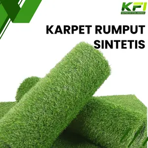 Karpet Rumput Sintetis Dekorasi Murah Meteran 100x100 cm Tebal 2cm