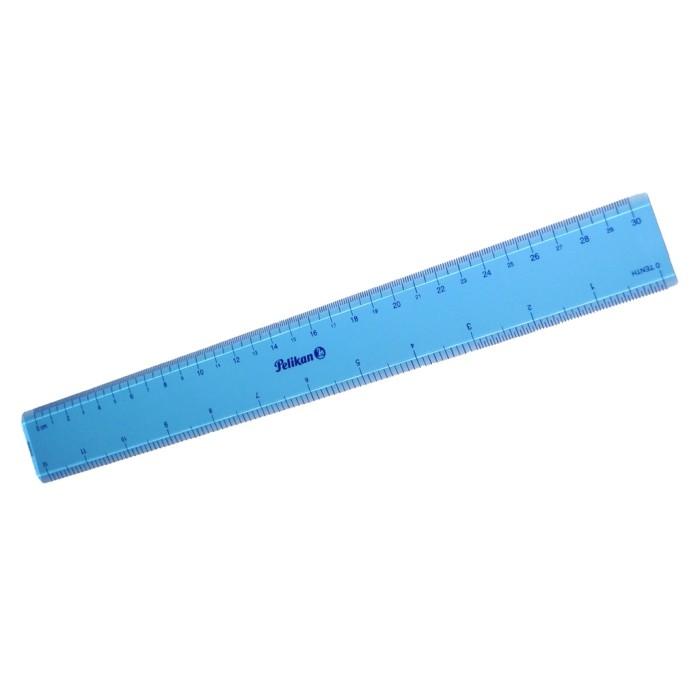 Jual Pelikan ruler penggaris plastik 30 cm blue - Jakarta Barat - Siswa ...