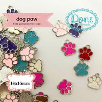 Gambar Enamel charm paw print claw charm enamel jejak kaki - Merah dari Done Handymade Kota Administrasi Jakarta Barat 2 Tokopedia