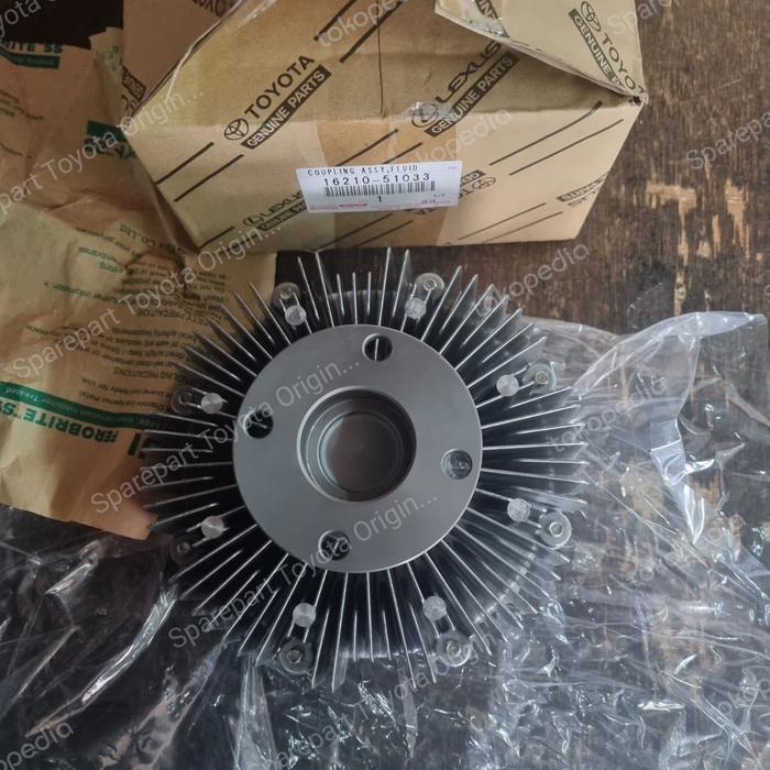 Jual Viscous Fan Coupling Assy Land Cruiser VDJ200 UK 16210-51033 ...