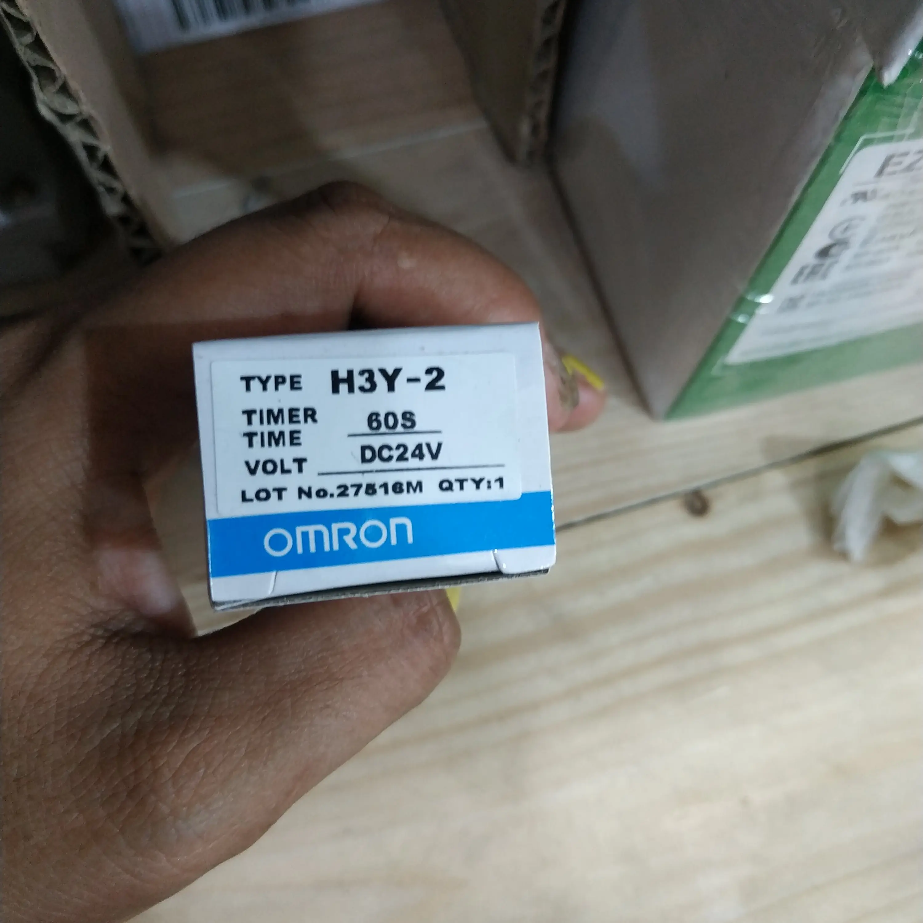 timer H3Y-2/2 60detik/second 24 vdc