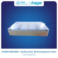 Gambar Hager box mcb 36 Group Outbow Transparant - VS312TM dari Hager Indonesia Kota Administrasi Jakarta Barat 1 Tokopedia