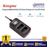Gambar Kingma BM058-W126 LCD Dual Charger for Fujifilm NP-W126 dari Sentra Digital Kota Surabaya 1 Tokopedia