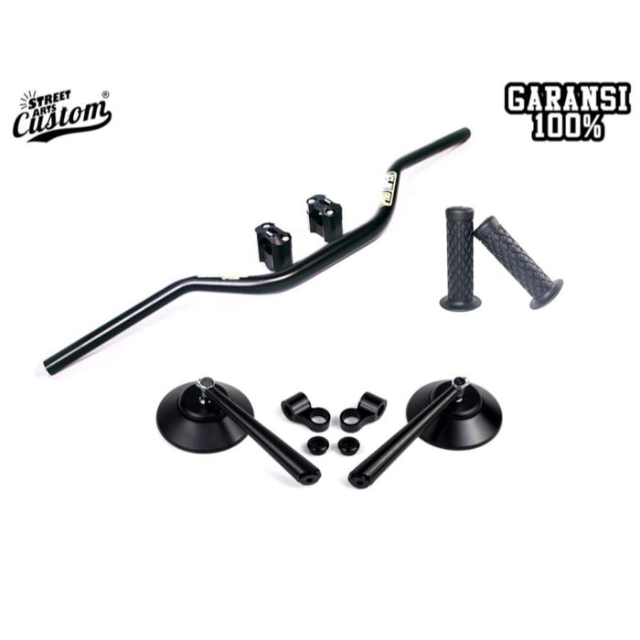Gambar PAKET STANG FATBAR UNIVERSAL/XSR-155/W175/PIO/NINJA dari SAC Product Kota Depok Tokopedia