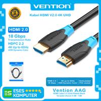 Gambar Kabel HDMI Vention AAG Male to Male Gold Plated HDMI 2.0 UHD 4K - 0.5M dari ESES Komputer Kota Bandung 1 Tokopedia