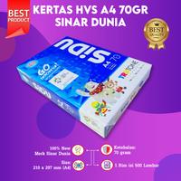 Gambar Kertas HVS A4 70 Gram 70gr Sinar Dunia 500 Lembar SIDU A4 500 Sheets dari FixPrint Indonesia Kota Administrasi Jakarta Pusat 1 Tokopedia