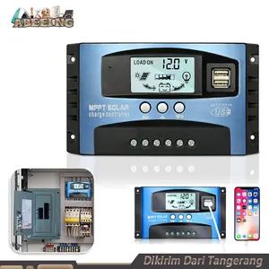 50A Solar Charger Controller MPPT 12V 24V Solar Controller