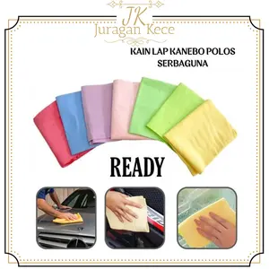 Kain Lap Polos Refill Sintetis Kain Pembersih Mobil / Motor Serbaguna