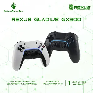 Gamepad Rexus Gladius GX300 Dual Mode Wireless & Bluetooth Original