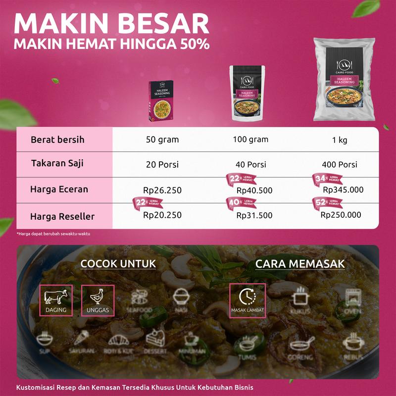 Bumbu Haleem Seasoning - Cairo Food 3