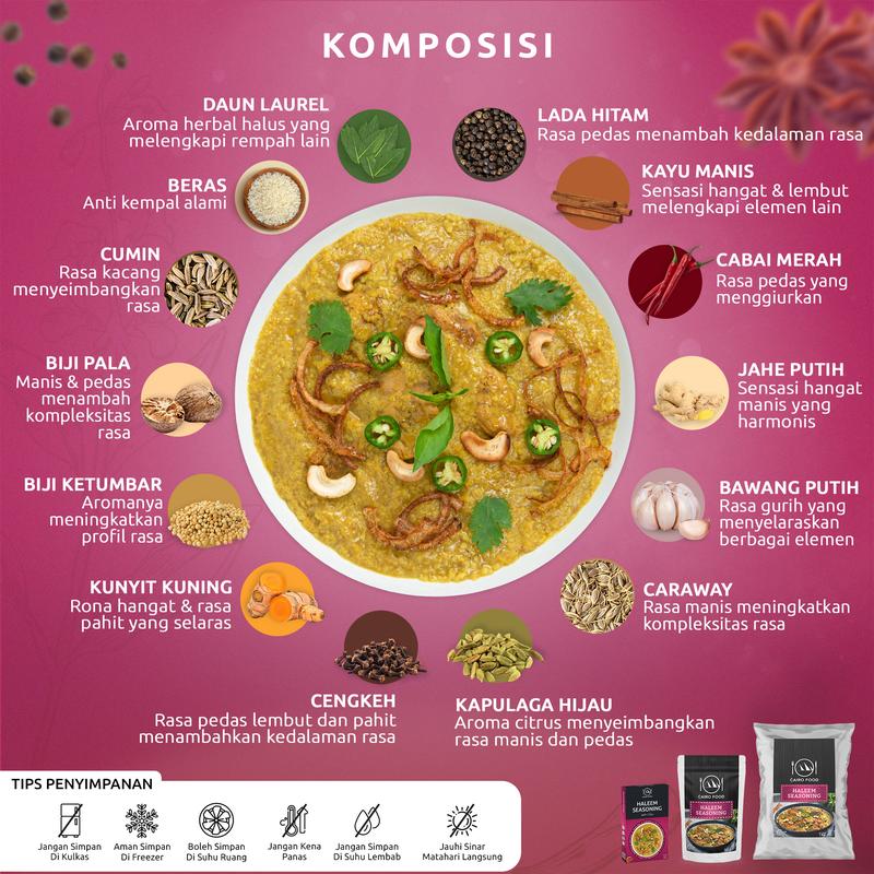 Bumbu Haleem Seasoning - Cairo Food 1
