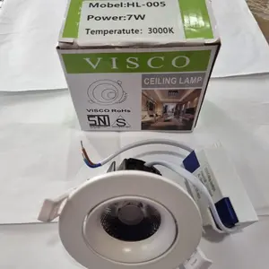 lampu downlight led visco 7w