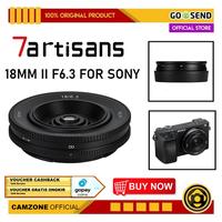 Gambar 7Artisans 18mm f6.3 II Sony E APSC 7Artisan 18 mm f/6.3 dari Camzone Official Kota Administrasi Jakarta Selatan 1 Tokopedia