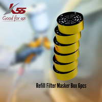 Gambar K55 Refill Filter Masker Respirator Paket 6pcs Industri Cat Kimia Asap dari MST TOOLS Kota Administrasi Jakarta Barat 1 Tokopedia