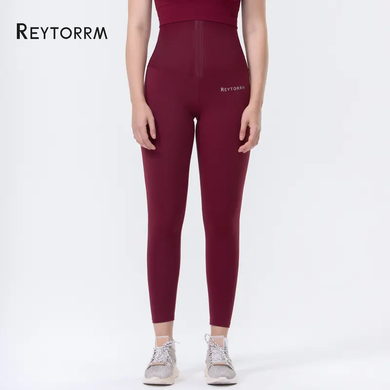 Reytorrm Yoga Legging Celana Olahraga Wanita High Waist Running sport Outdoor Pants 2