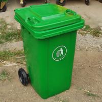 Gambar TEMPAT SAMPAH BESAR 240 LITER PLASTIK dari Indah fiberglass Kota Bogor 3 Tokopedia