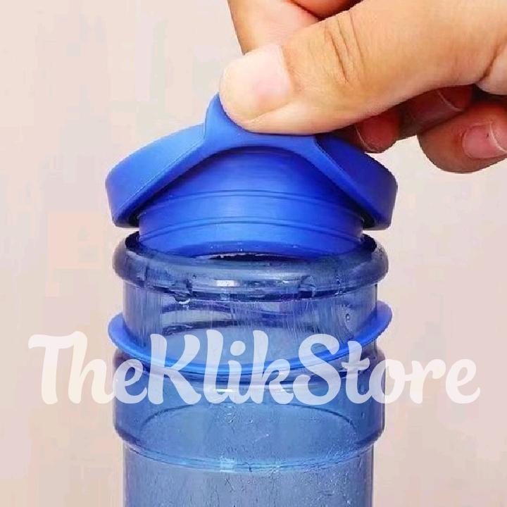 Reusable Silicone Water Bottle Gallon Cap Tutup Botol Galon Silikon ...
