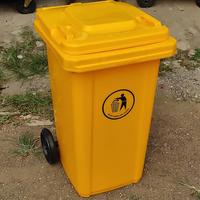 Gambar TEMPAT SAMPAH BESAR 240 LITER PLASTIK dari Indah fiberglass Kota Bogor 2 Tokopedia