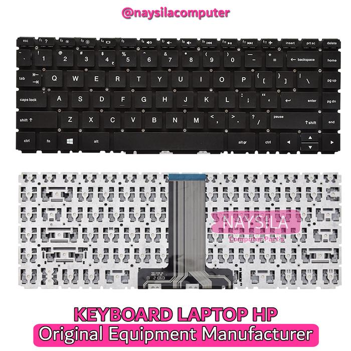 Gambar Keyboard Hp 14-Bw 14-Bw015 Hp 14-Bw017au Hp 14-Bw501au Pavilion 14-BW dari Naysila computer Kab. Bekasi Tokopedia
