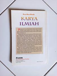 Gambar Dasar-Dasar Menulis Karya Ilmiah dari Toko Buku Bekas Aksiku Kota Administrasi Jakarta Timur 5 Tokopedia