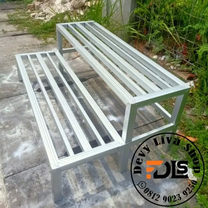 Rak Pot tanaman 2 susun ambalan 30cm 0
