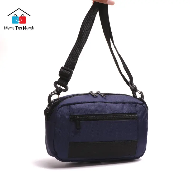Tas Selempang Bahu Pria Wanita Multifungsi Pouch Clutch Bag Sling Bag 0