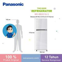 Gambar PANASONIC KULKAS 2 PINTU | NRBB331QS | NR-BB331QS | KULKAS PROMO dari Bonjour Electronic Official Kota Depok 4 Tokopedia